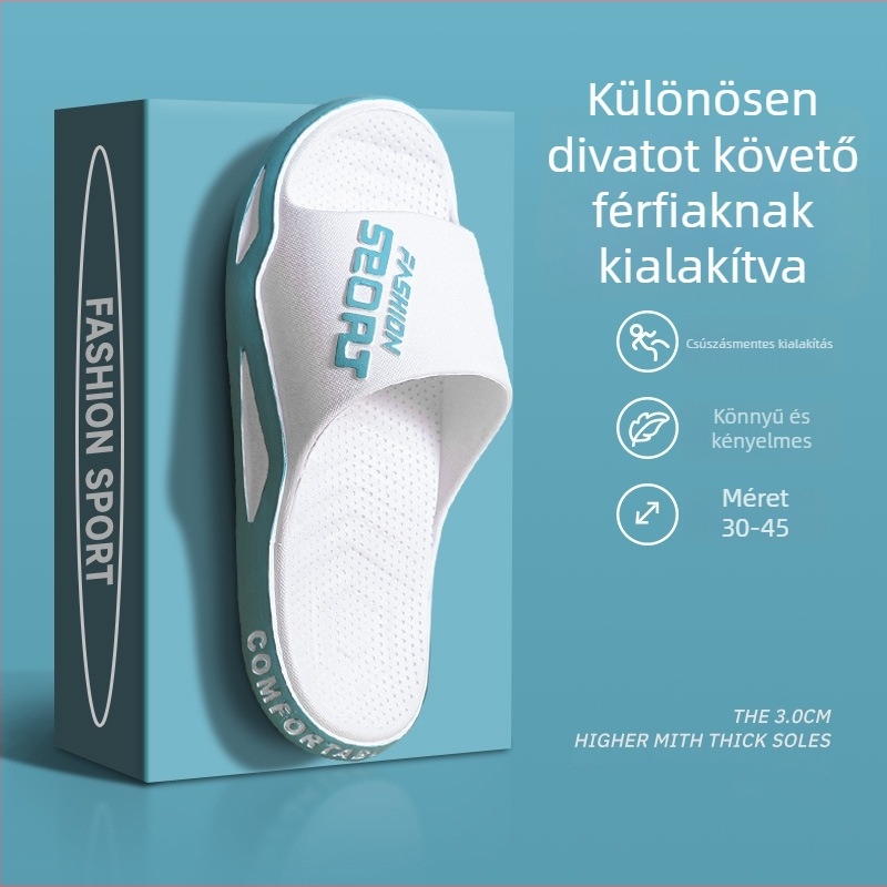 Gyerek szandálok (PVC felső rész; PVC talp; csúszásmentes; fiúknak; 7-16 év)
