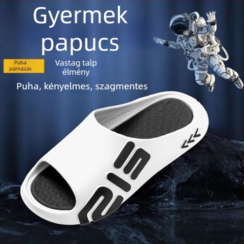 EVA gyerekpapucs, csúszásmentes, szagtalan, csendes, beltéri használatra, 6–12 éveseknek