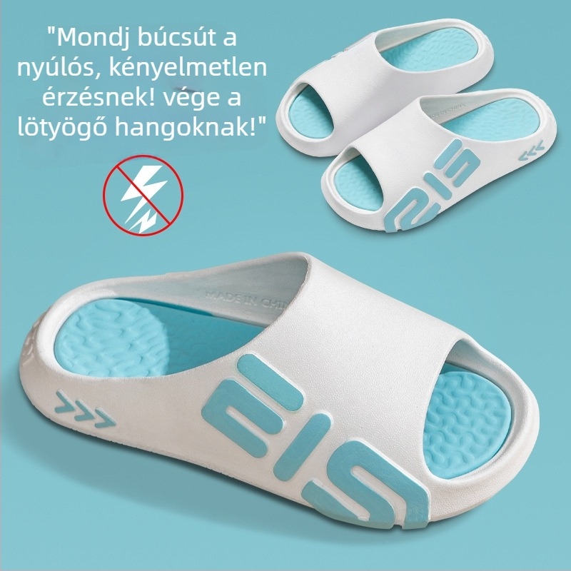 EVA gyerekpapucs, csúszásmentes, szagtalan, csendes, beltéri használatra, 6–12 éveseknek