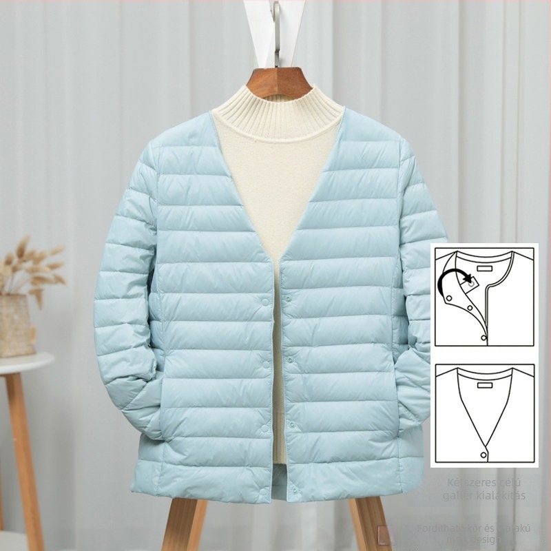 Női pehelydzseki slim-fit kivitelben, anyag: nylon, töltet: fehér kacsa pehely, pehelytartalom 50%, gallér: wood-ear edge