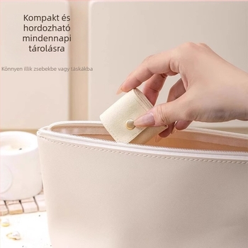 Ékszer tasak – PU anyag, kézitáska-stílus, modern minimál stílus, multifunkcionális, utazáshoz