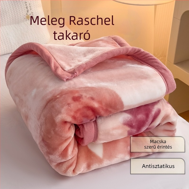 Raschel plüss takaró, rajzfilm mintás, egész éves használatra, 1–12 éveseknek, 1500–2000 g, kollégiumi stílus