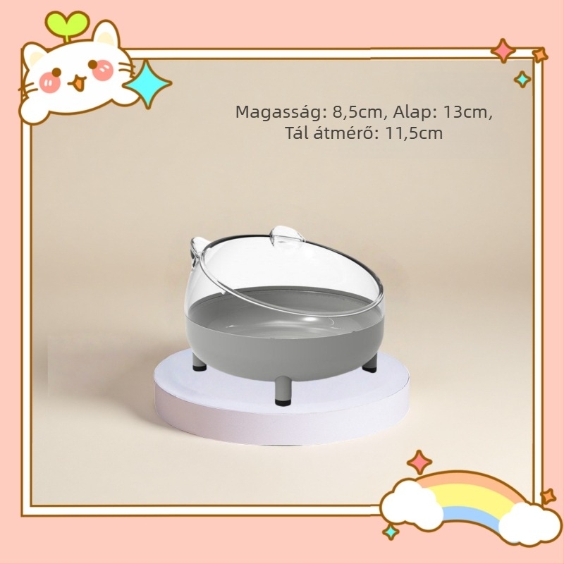 Kisállat etetőeszközök — kerámia etetőtál anti-kiöntés Hörcsögöknek és rozsdamentes etetőedények kisállatok számára