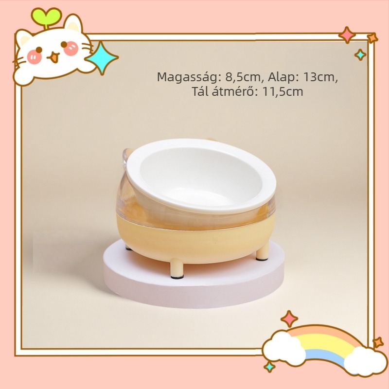 Kisállat etetőeszközök — kerámia etetőtál anti-kiöntés Hörcsögöknek és rozsdamentes etetőedények kisállatok számára