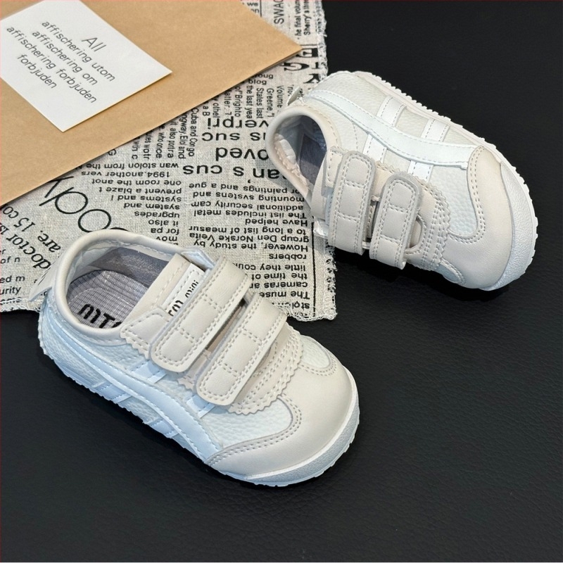 Forrest Gump-stílusú gyerekcipő, alacsony felső rész, puha talpú, lélegző, vízálló, gumírozott talp, Velcro-zár, uniszex, 1–3 év