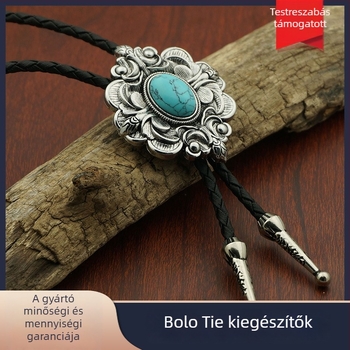 Bolo Tie – Collar Flower, Unisex, Rayon, 2024 tavasz