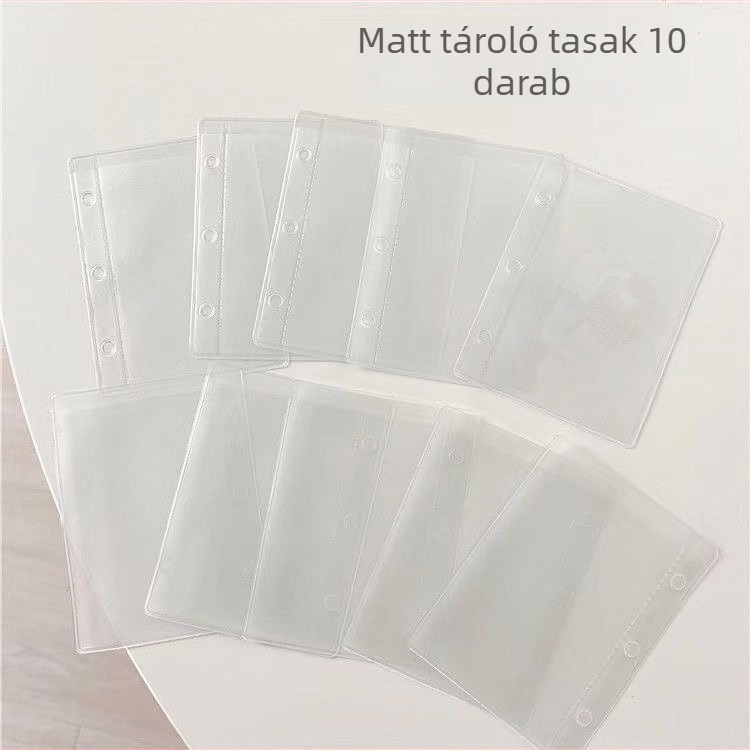 WR-09 PVC kötőfűzet, 3 lyukú, csatt 90 mm, lemez 1 mm, hát 2 cm, általános papírméret