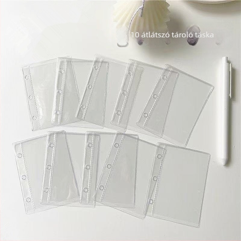 WR-09 PVC kötőfűzet, 3 lyukú, csatt 90 mm, lemez 1 mm, hát 2 cm, általános papírméret