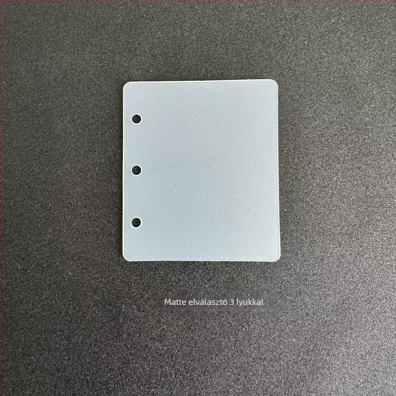 WR-09 PVC kötőfűzet, 3 lyukú, csatt 90 mm, lemez 1 mm, hát 2 cm, általános papírméret