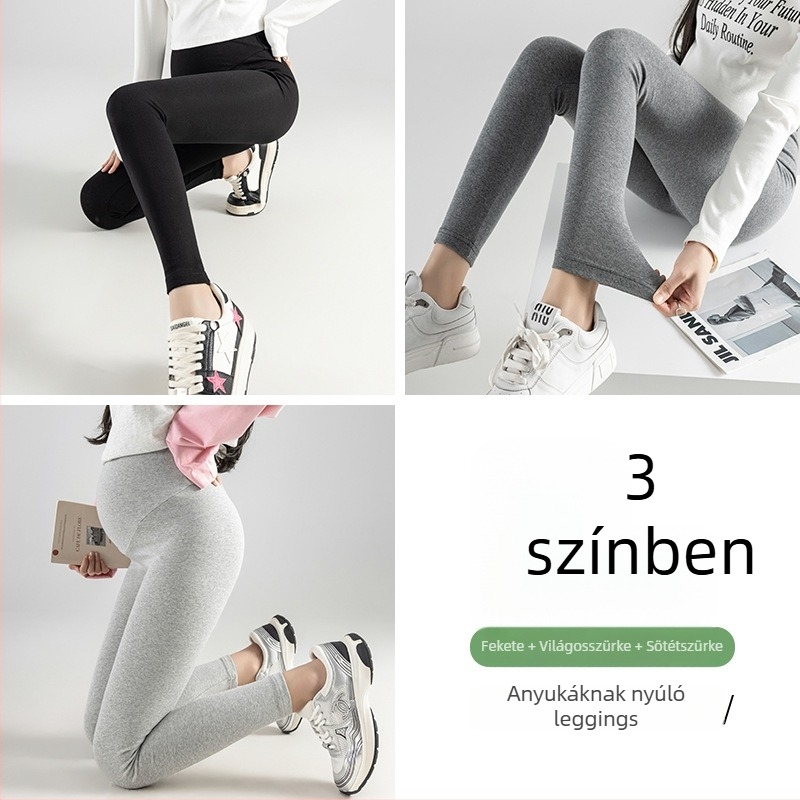 HY kismama leggings, 90–95% pamut, magas rugalmasság, szoros fazon, 2024 ősz megjelenés