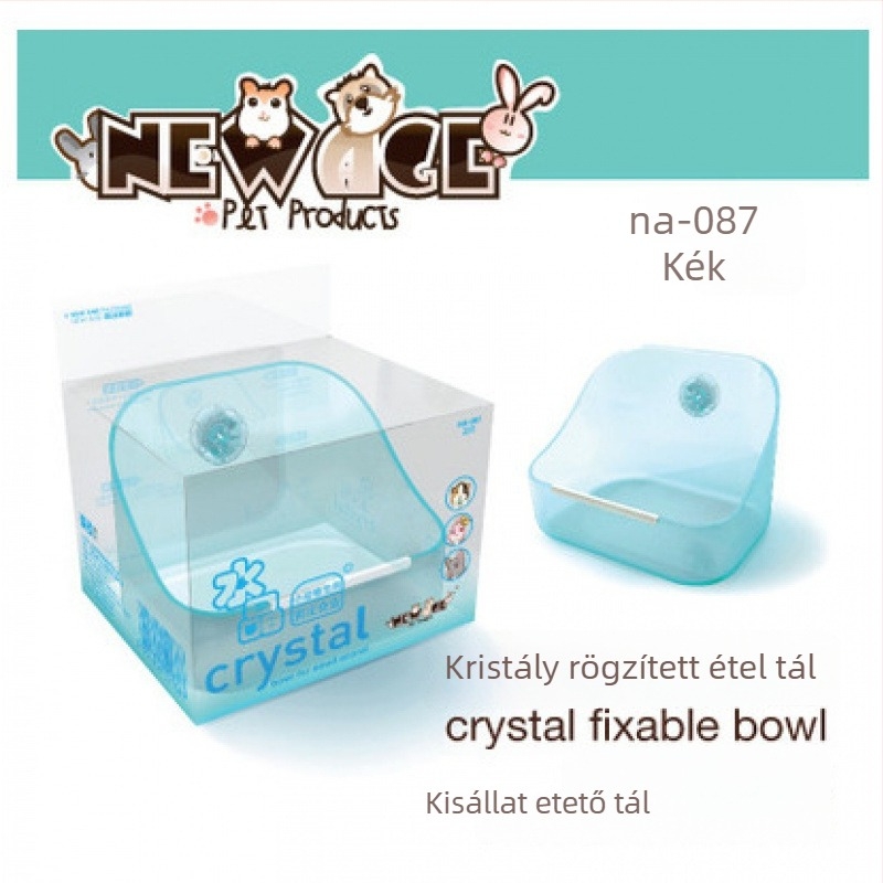 Nyulak, chinchillák és tengerimalók számára fű etető — külső, rugós, pazarlás elleni, legelés elleni