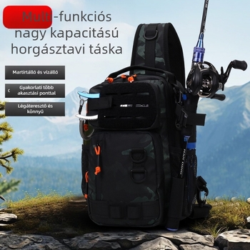 Kültéri sportokhoz készült függő táska — nejlon, vízálló, ultra könnyű, bővíthető, Cool walker