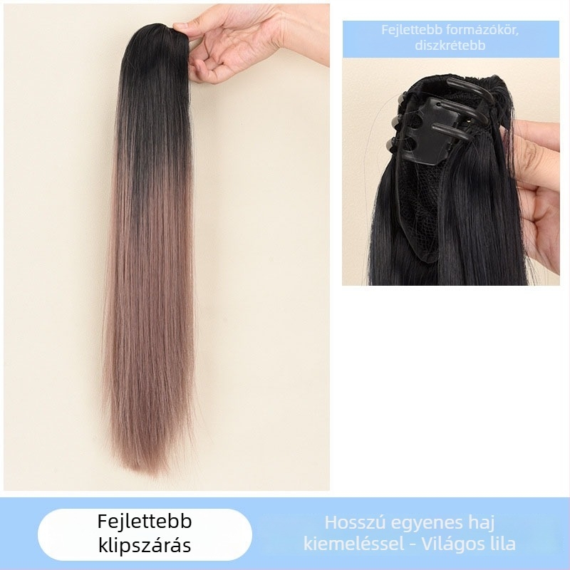 Senyue PY44 lófarok paróka, hőálló huzalból, nőknek, nem festhető