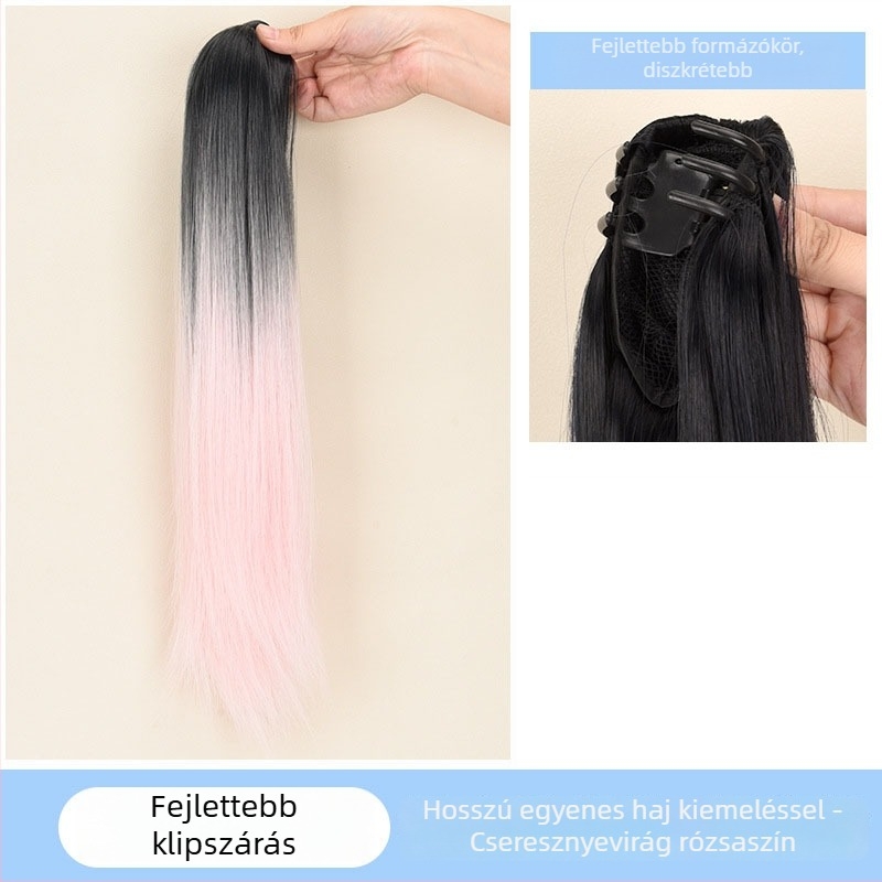 Senyue PY44 lófarok paróka, hőálló huzalból, nőknek, nem festhető
