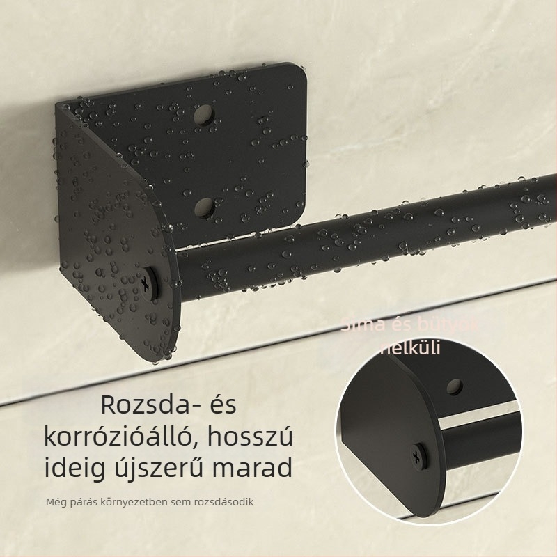 Jianyi Mu rozsdamentes acél falra szerelhető fóliatartó kampóval – magáncímkézés engedélyezett