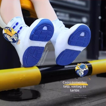 Gyerekeknek szóló cipővédő (PVC, vízálló, csúszásmentes, kopásálló)