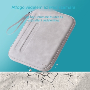 EVA keményhéjú tablet-táska: vízálló, ütésálló, lopás elleni védelem, poliészter bélés