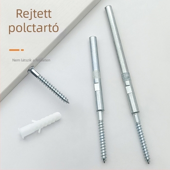 Rejtett falra szerelhető polctartó | rejtett rögzítés | hideg-hengerelt acél | Chengeng Hardware | modern minimalizmus