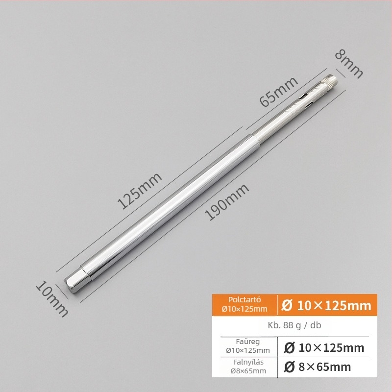 Rejtett falra szerelhető polctartó | rejtett rögzítés | hideg-hengerelt acél | Chengeng Hardware | modern minimalizmus