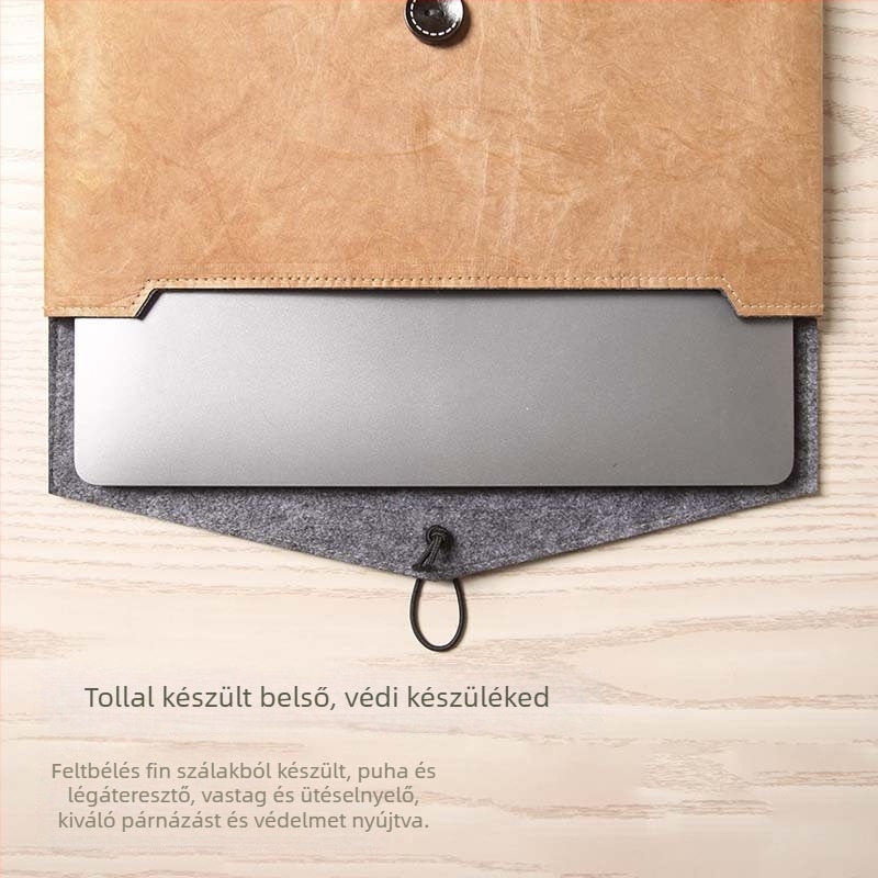 DuPont papírral bélelt belső laptop tok – könnyű védő tok MacBook Pro, MacBook Air és más modellekhez