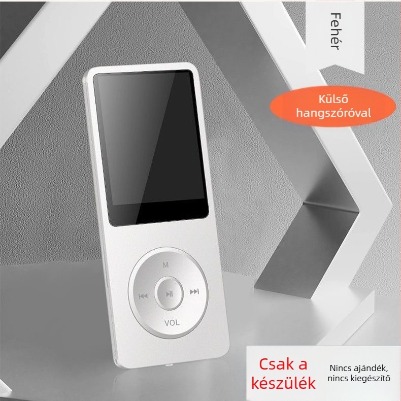 Bluetooth MP4 lejátszó érintőképernyővel, MP3/MP4 lejátszás, e-könyv olvasó, ébresztőóra