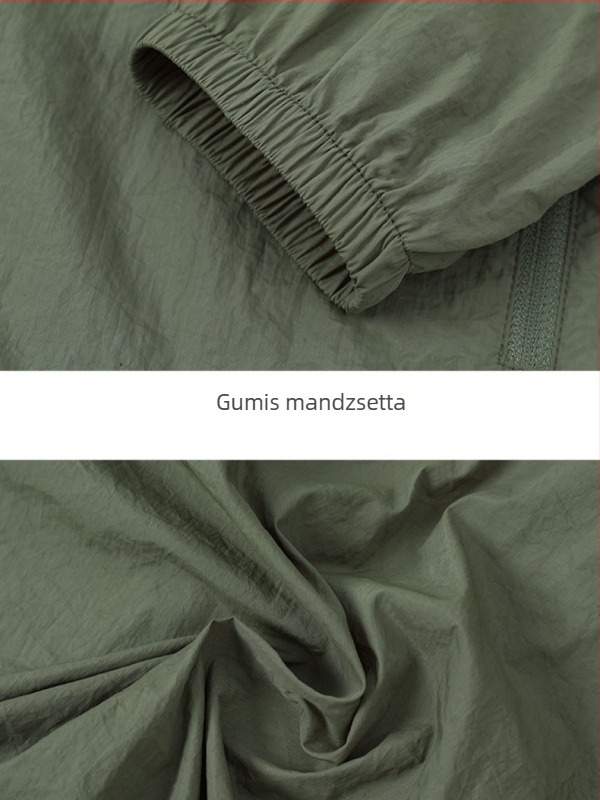 NIUDI Kültéri szélvédő dzseki – Uniszex, Nylon anyag, UV50 védelem, Légáteresztő, Gyorsan száradó, Könnyű