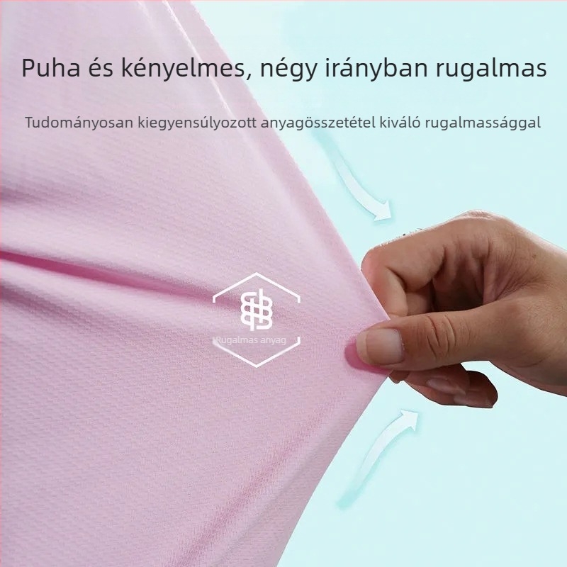 Női nyári Ice Silk kapucnis vékony kabát, könnyű, hosszú ujjú, UV védelem UPF50+