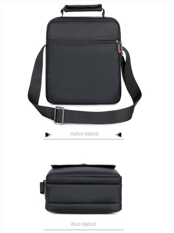 Swiss Army Knife üzleti táska – Oxford anyag, egyszínű, belső nylon bélés, vízálló és kopásálló, vágásálló, üzleti utazásokhoz