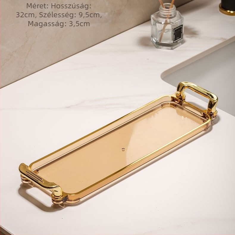 Üveg öblítő pohár és fogkefés pohár készlet – kerek formájú, egyrétegű kialakítás, szájhigiéniára