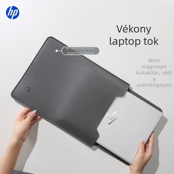 HP tablet/laptop tok – Vízálló, ultra könnyű, kopásálló, PU bélés, egyszínű