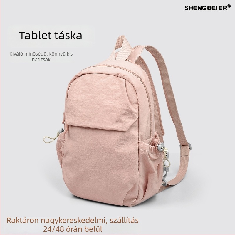 Női tabletáska szabadtéri utazásokhoz, könnyű, vízálló nylon anyagból, keresztpántos válltáska iPadhez