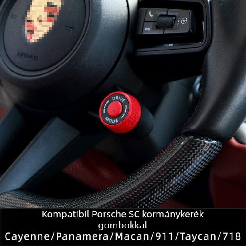 Anxin SC gomb a kormány Porsche-hoz – Modell kódok 9Y0/971/95B/982/991/992/976/9J1 – Kompatibil Panamera, Cayenne, Macan, 718, 911, Taycan
