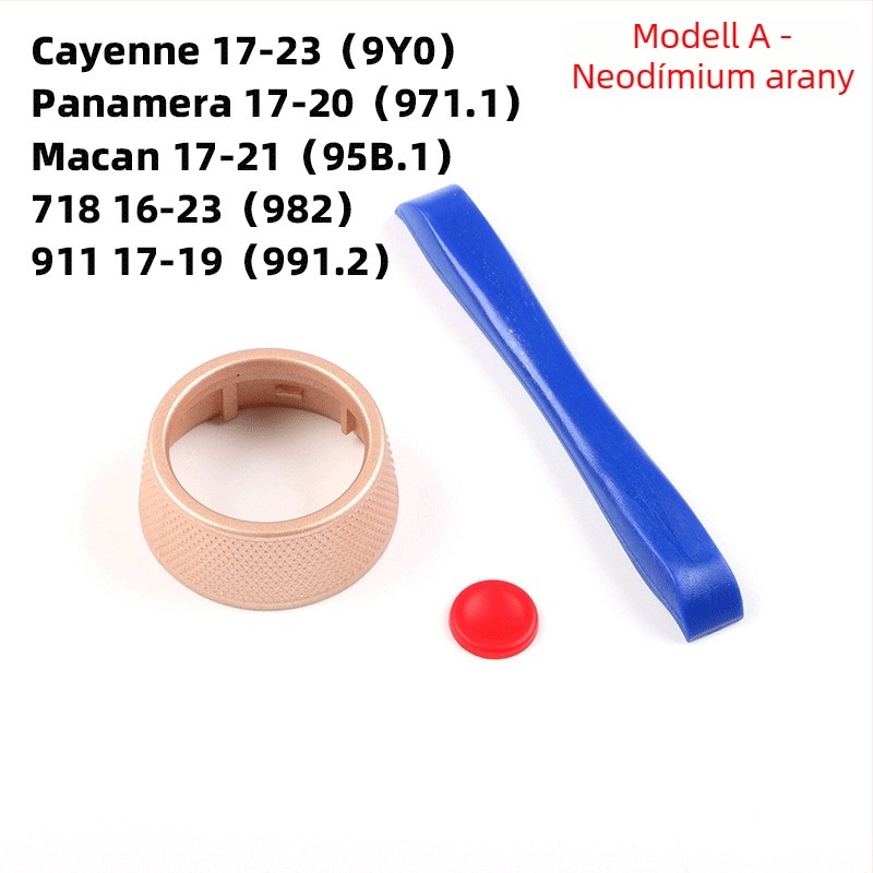 Anxin SC gomb a kormány Porsche-hoz – Modell kódok 9Y0/971/95B/982/991/992/976/9J1 – Kompatibil Panamera, Cayenne, Macan, 718, 911, Taycan