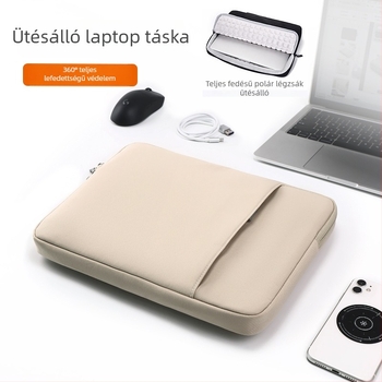 16 hüvelykes laptop tok légpárnás védelemmel, vízálló és kopásálló