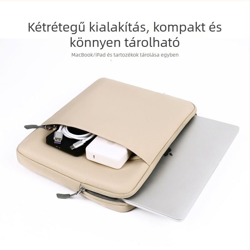 16 hüvelykes laptop tok légpárnás védelemmel, vízálló és kopásálló