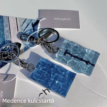 Akril kulcstartó, IP licenc nélkül, nem ajándék