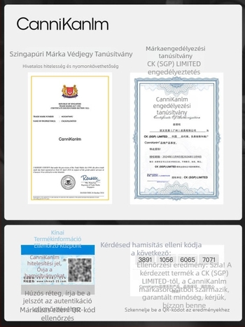 CanniKanlm Kelly táska, szintetikus bőr, horizontális négyzet alakú, mágneses csat, belső cipzáros zseb