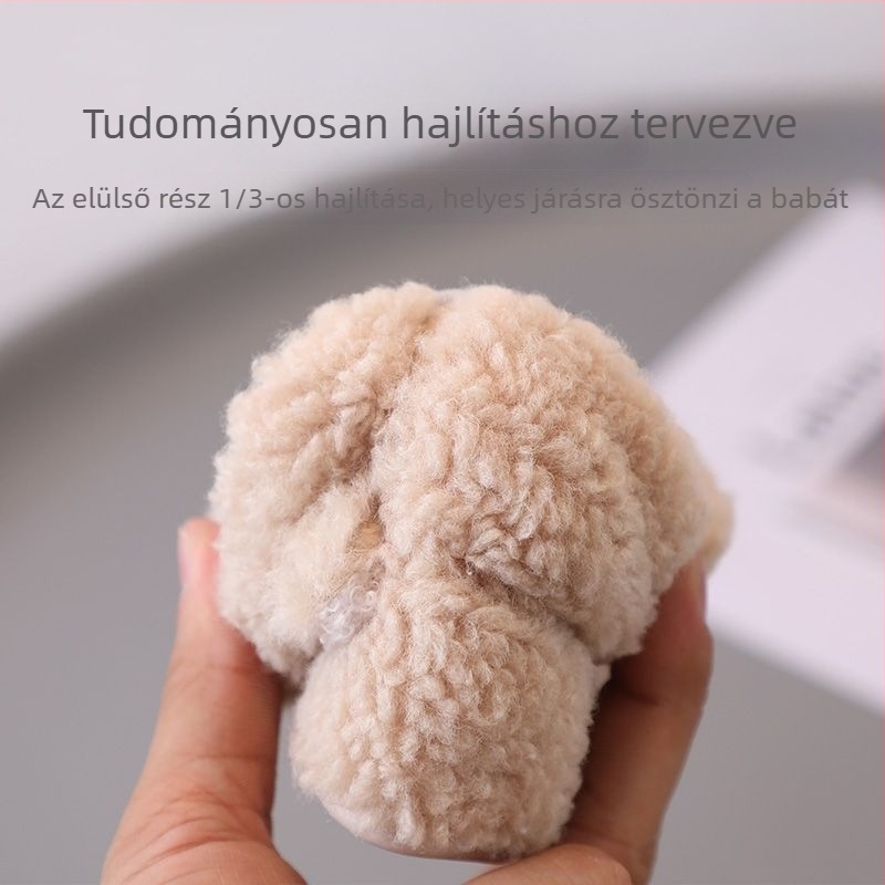 Téli bébi cipő fleece béléssel, sétálócipő, puha talp, csúszásmentes, 0-1 év