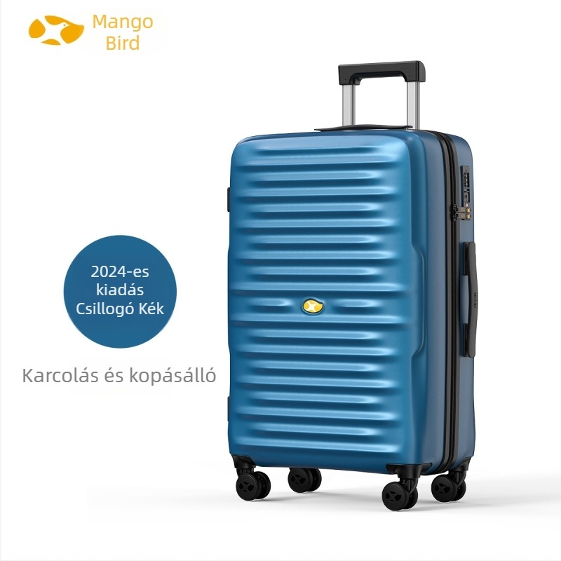 Három darabos, nagy kapacitású poggyász készlet TSA-zárral és forgó kerekekkel, vízálló és karcolásálló.