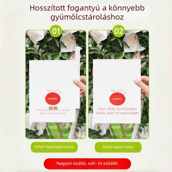 Citromgyümölcs tasak csomagoláshoz — védelem rovarok és madarak ellen; típus: ültetési/öko-/lejtővédő tasak; cél: citrusos gyümölcsök; márka: Egyéb; importált: Nem