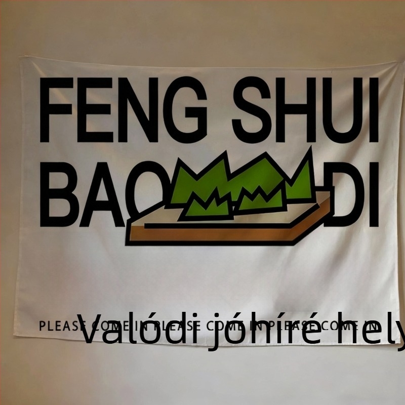 Nordic stílusú plüss falikép, poliészterből (71–80%), téglalap alakú, csíkos/kockás minta, gépi szövés, kézzel mosható