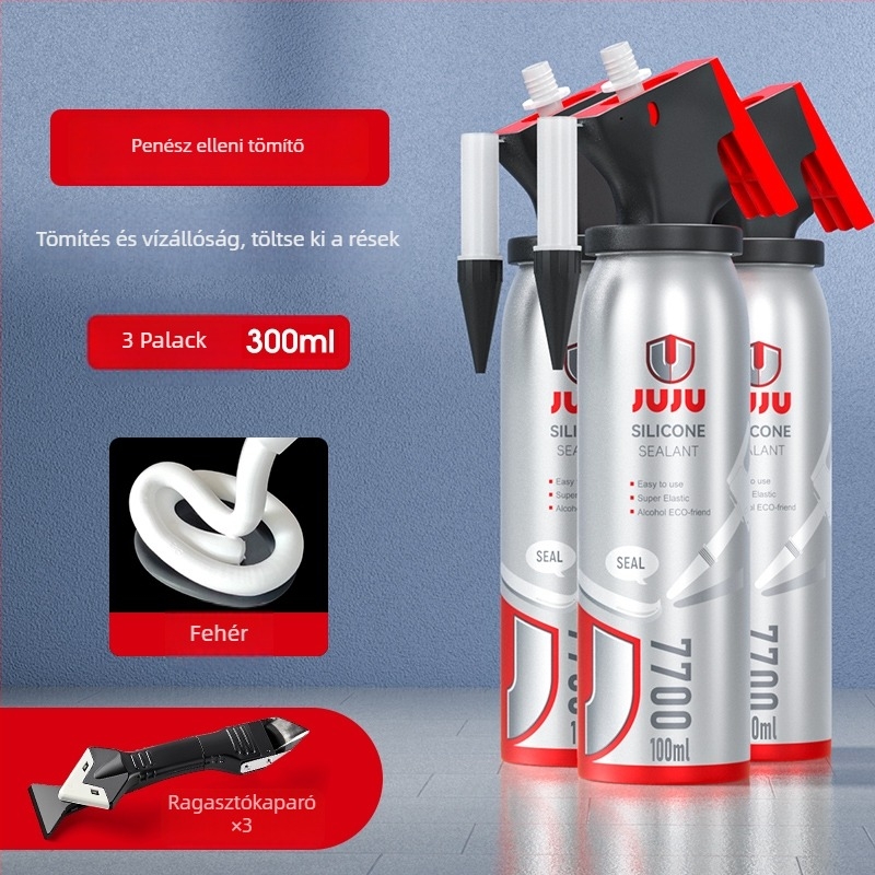 WC aljzat tömítő és hézagkitöltő a konyha- és fürdőszobai mosdókhoz, modell 7700, split típus, padlólefolyó, amerikai stílus