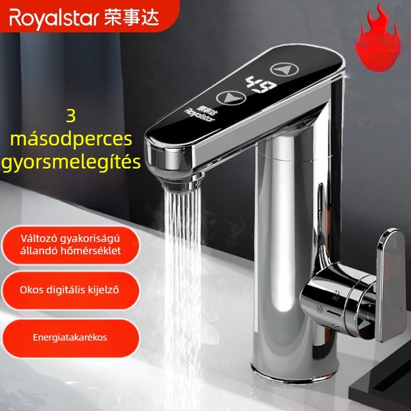 Okos központi vezérlésű elektromos melegvízcsap - Royalstar, kód Mm1023421200