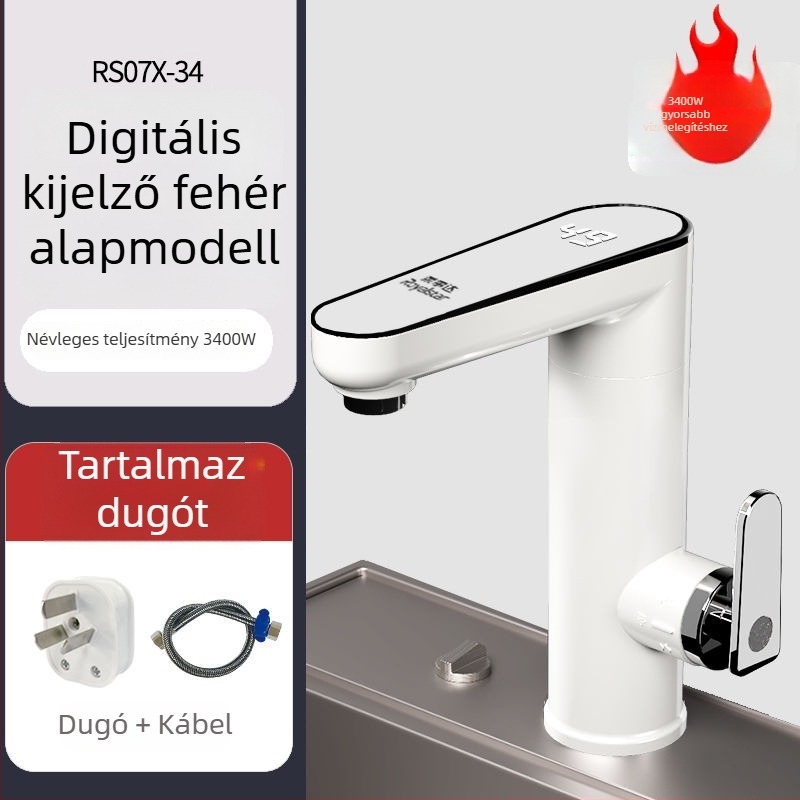 Okos központi vezérlésű elektromos melegvízcsap - Royalstar, kód Mm1023421200