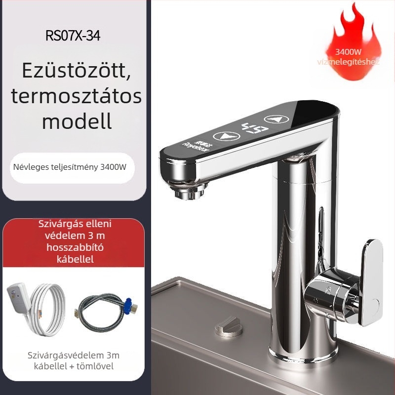 Okos központi vezérlésű elektromos melegvízcsap - Royalstar, kód Mm1023421200