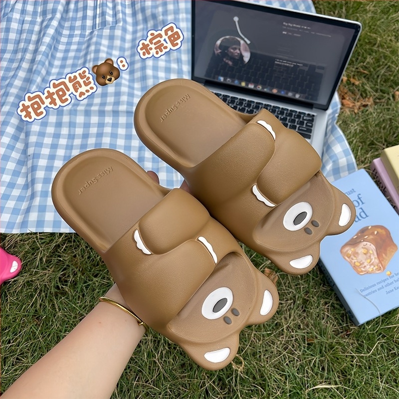 Pernoto EVA női strandpapucs, ultra-könnyű, EVA talp 3–5 cm, állatmintás, gyors száradás, vízálló, injektált talppal