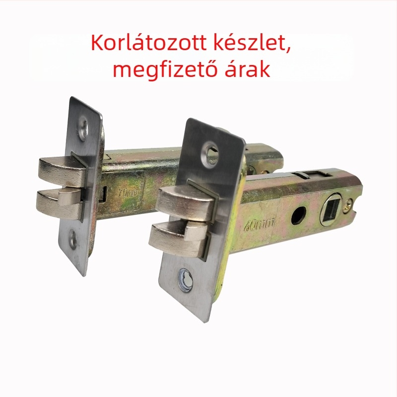 YGAF zinkötvözetes zártest fürdőszobai ajtóhoz — Ball Lock, Single Tongue, 130 g