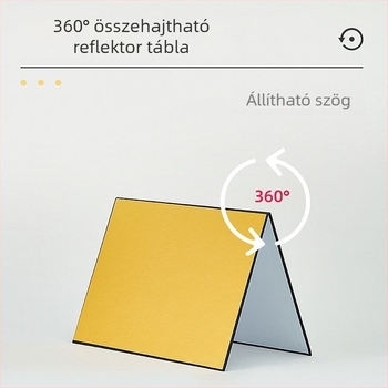 Fotózáshoz készült papíralapú háttér, összecsukható reflektor panel, matt felület (Márka: Gan Yun; Piacra kerülés ideje: 2023; Típus: háttérpapír; Anyag: papír; Alkalmazás: termékfotózás)