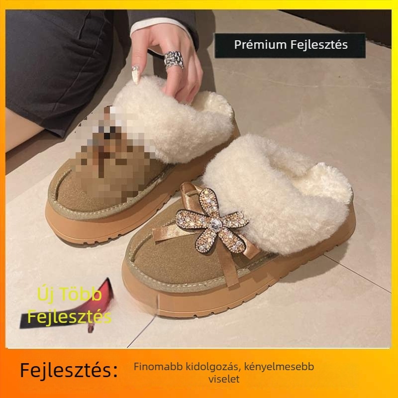 Bundás cipő rojtokkal, zárt orrú, platformos, 0–3 cm vastag talppal, felsőrész tehén velúr, gumitalp, koreai stílus