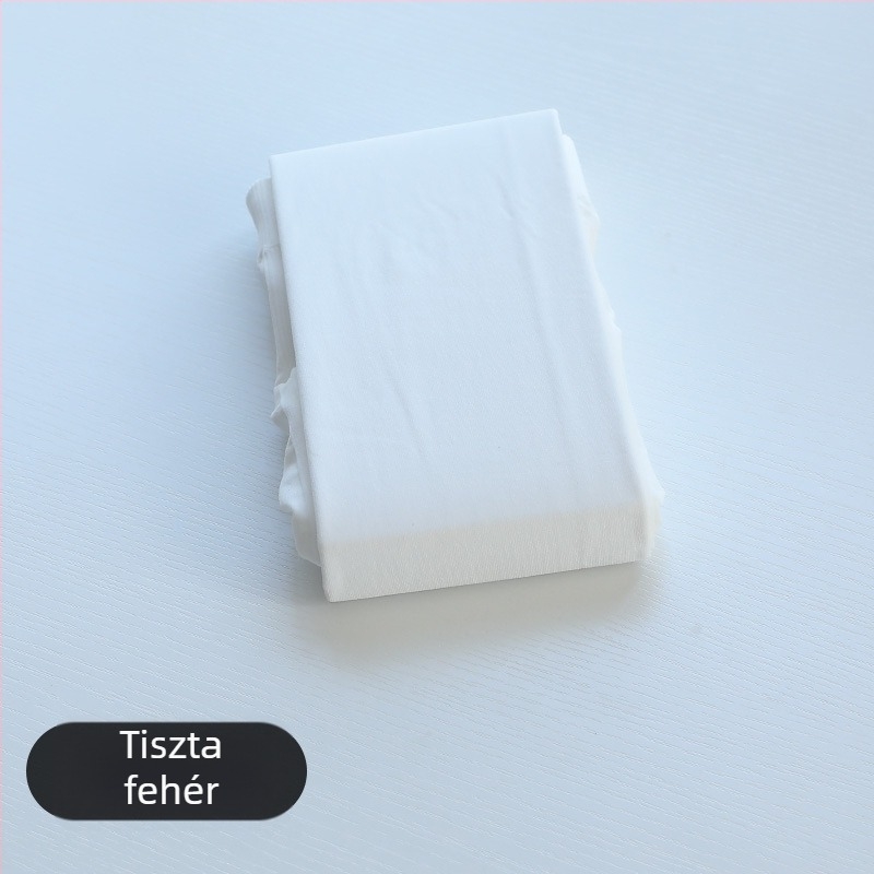 Téli fleece-bélelt nejlon harisnya hasemelés és csípőformázás, enyhe kompresszió, fehér szín